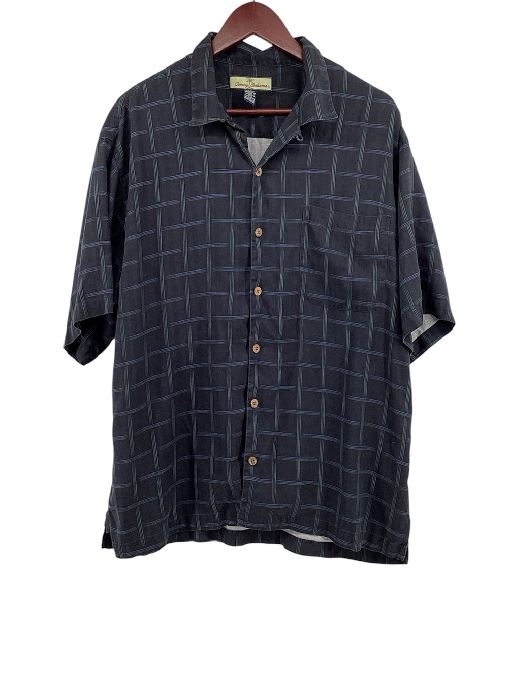 🐵 Tommy Bahama Button Up Top, Size Large